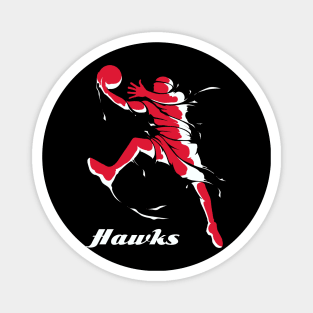 Atlanta Hawks Fans - NBA T-Shirt Magnet